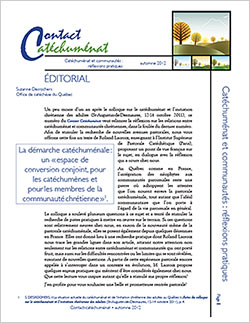 Contact Catéchuménat