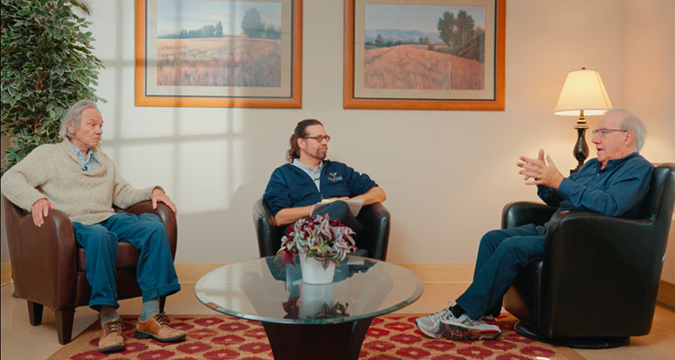 Paul-Yvon Blanchette, Nicol Tremblay et Jonathan Lacasse