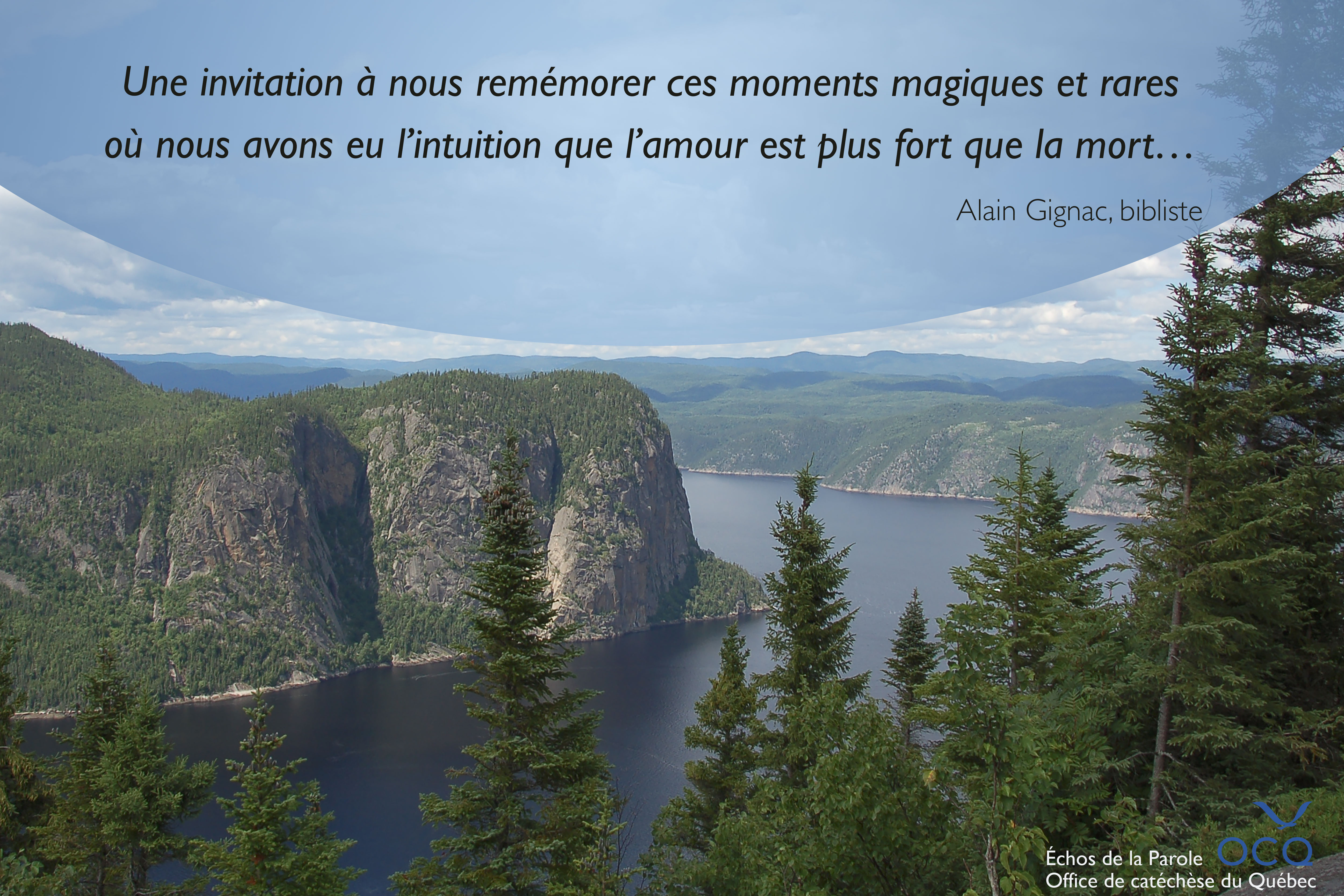 Sur la montagne, voir les choses autrement