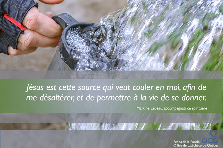 Carême Source d'eau vive