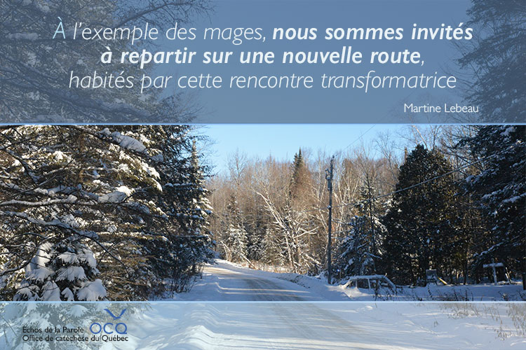 Route de lumière Épiphanie