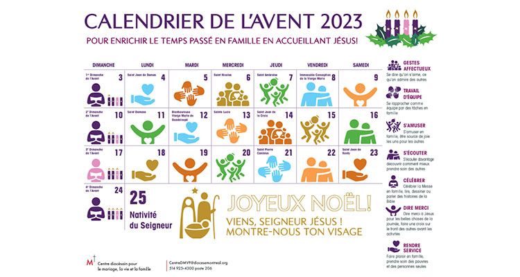Calendrier Avent
  
